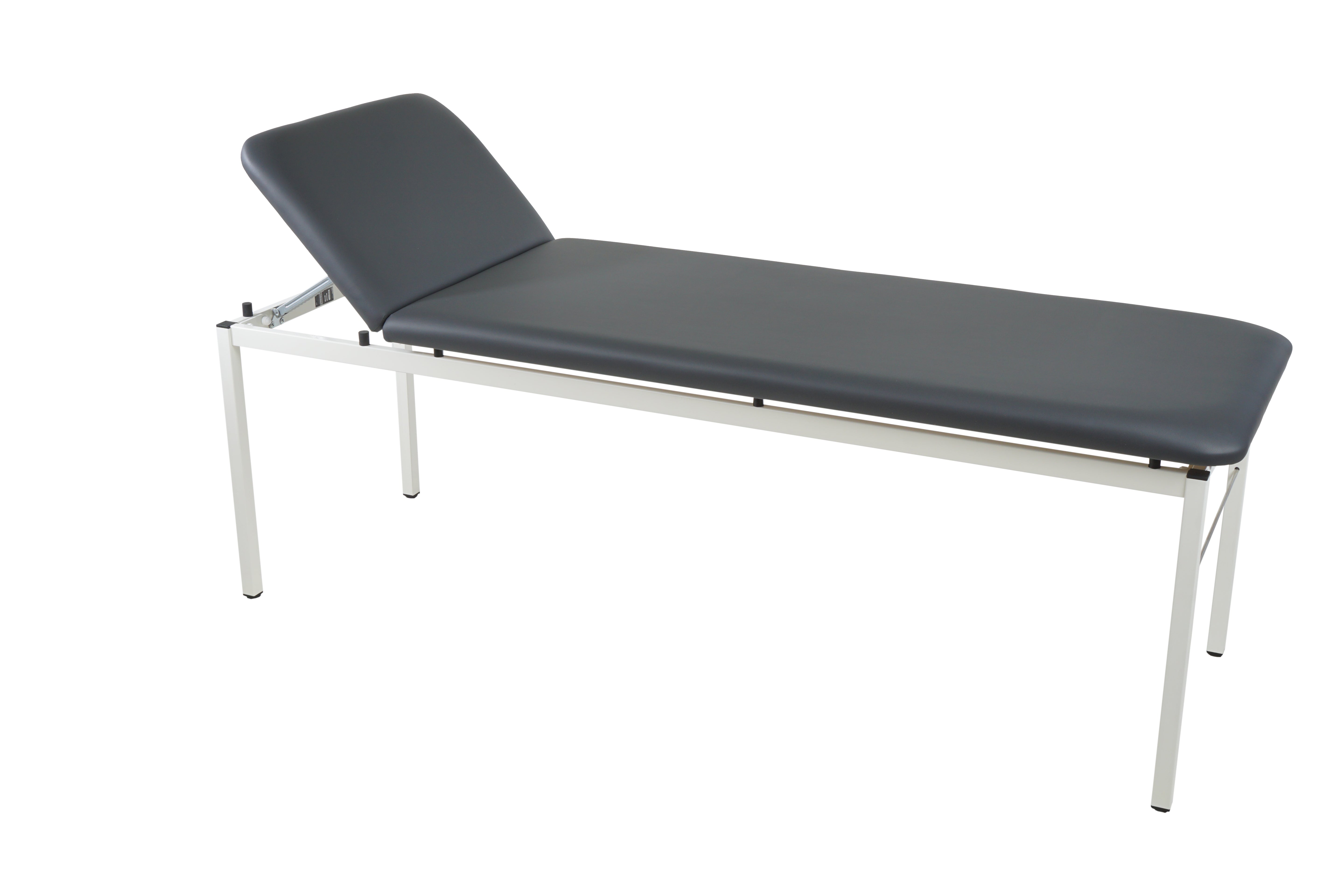 2-teilige Patientenliege Vario Easy mit schwarzem Polster