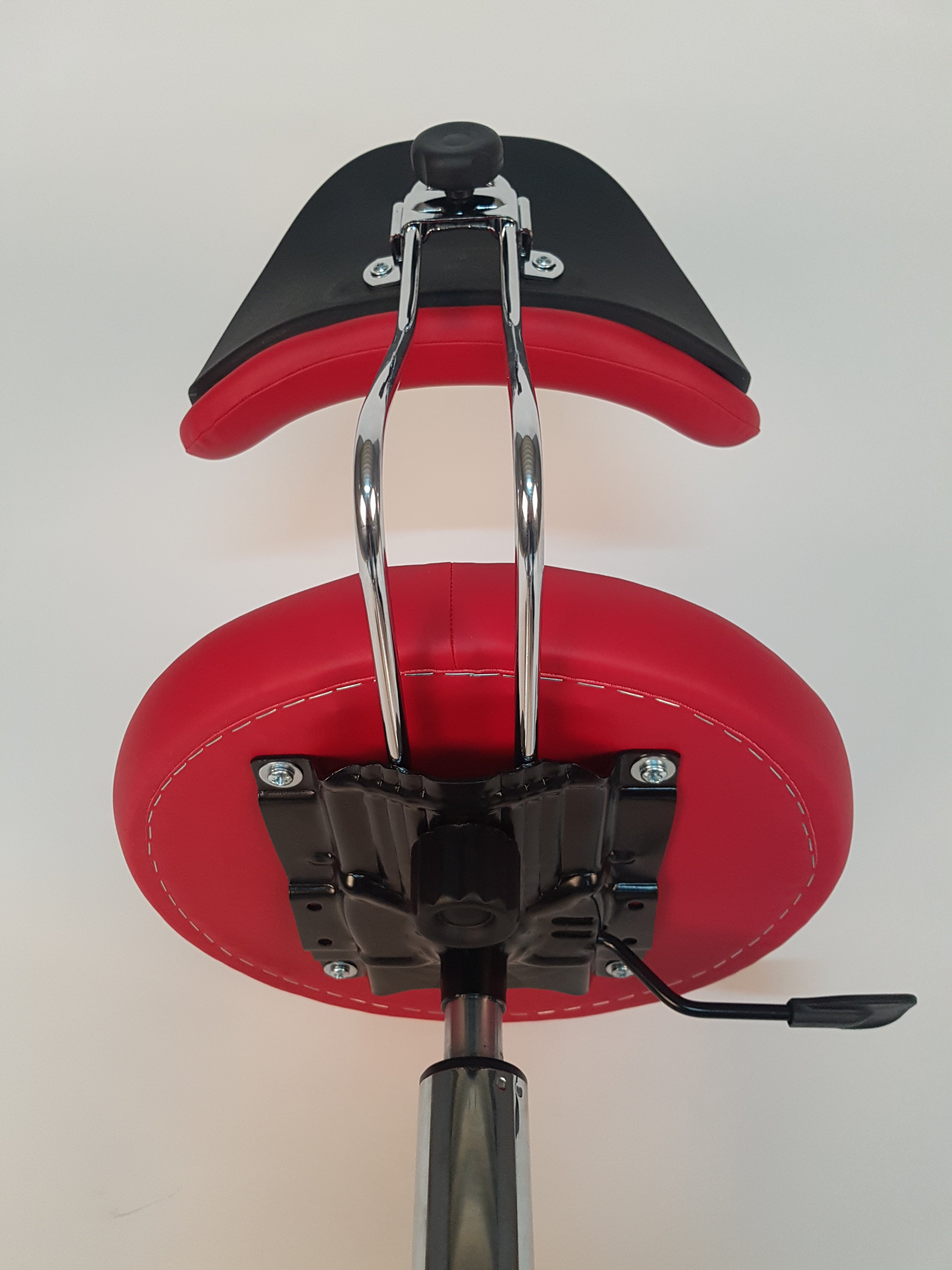 Therapiehocker rund mit 5 Rollen für Physiotherapie