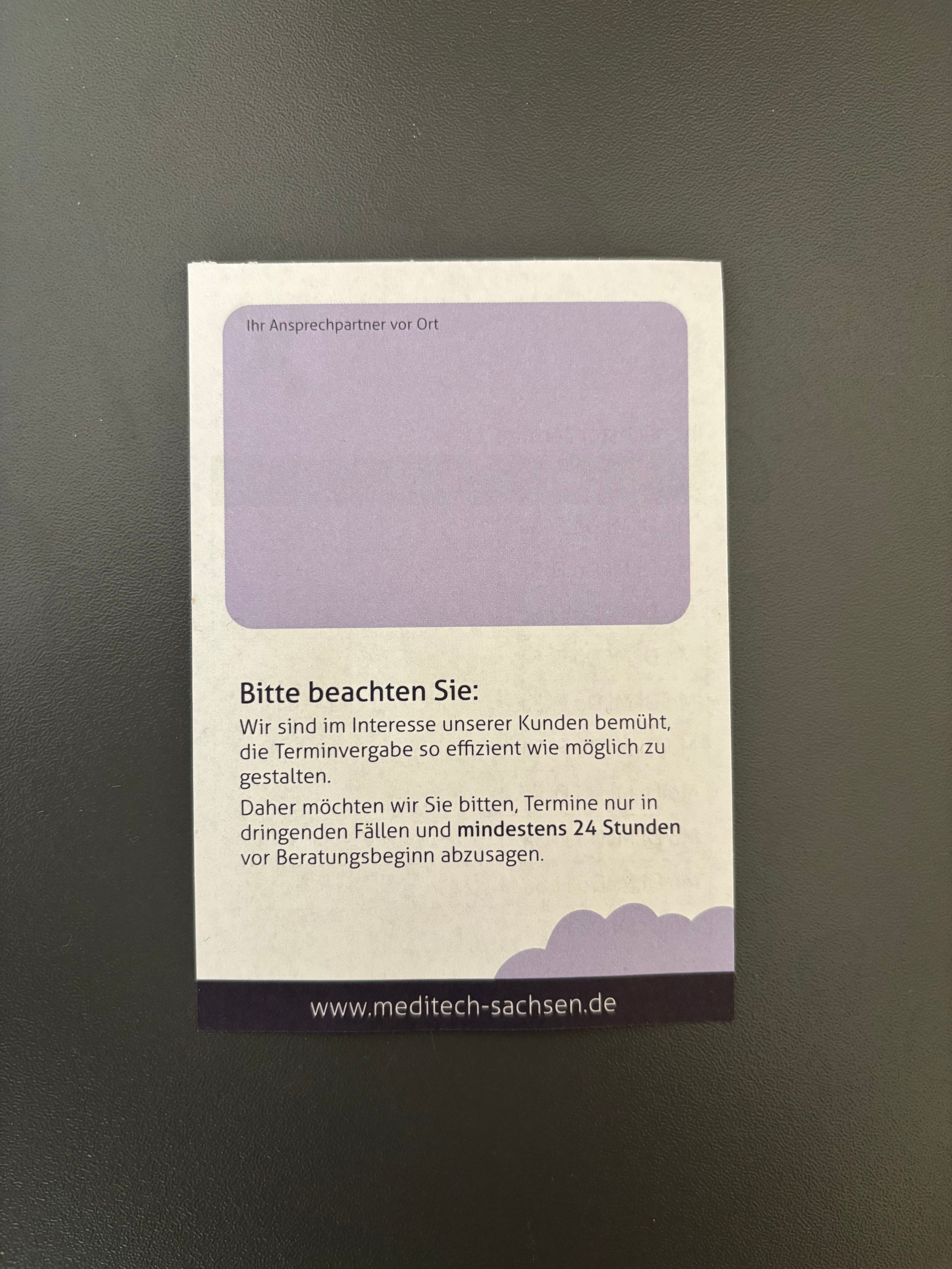 Terminzettel A7 als Block mit 75 Blättern für Physiotherapie