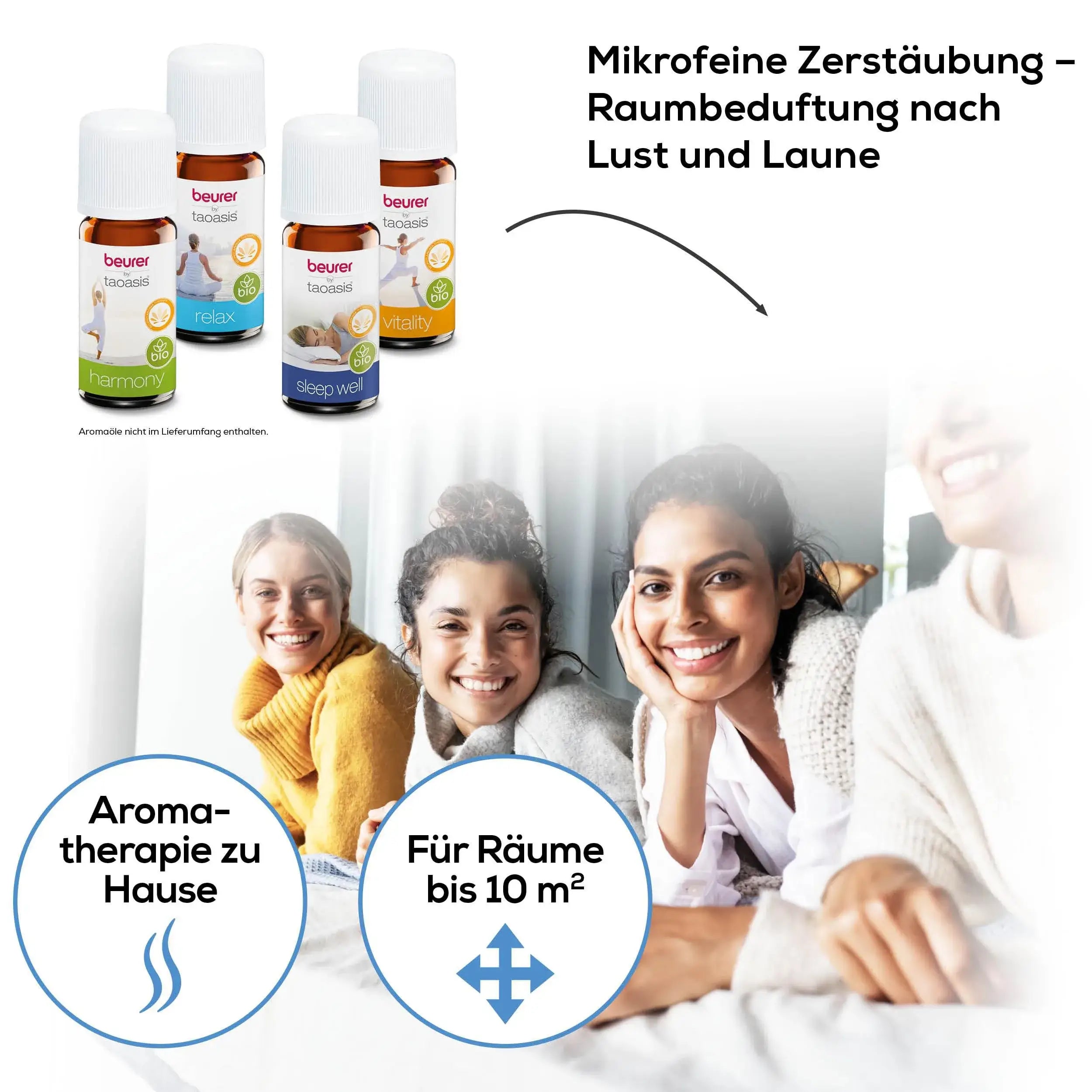 Aroma-Diffuser Beurer LA 20 für Aromatherapie