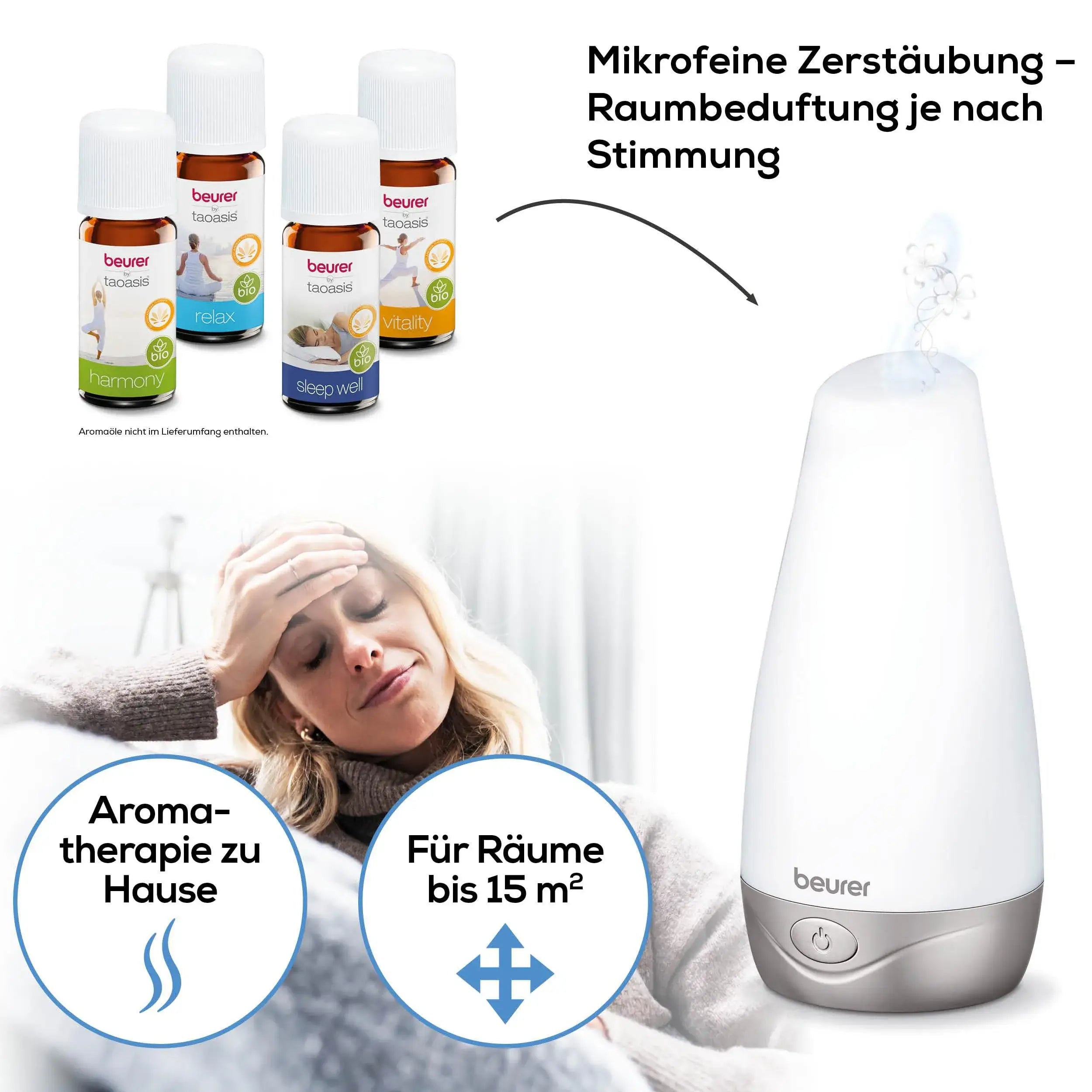 Raum-Diffuser Beurer LA 30 für Aromatherapie