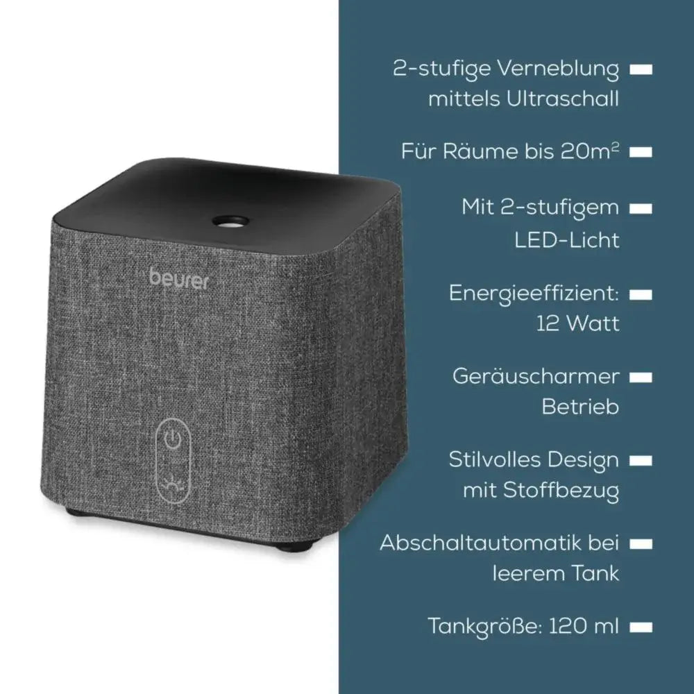 Features des Ultraschall-Diffusers Beurer LA 35