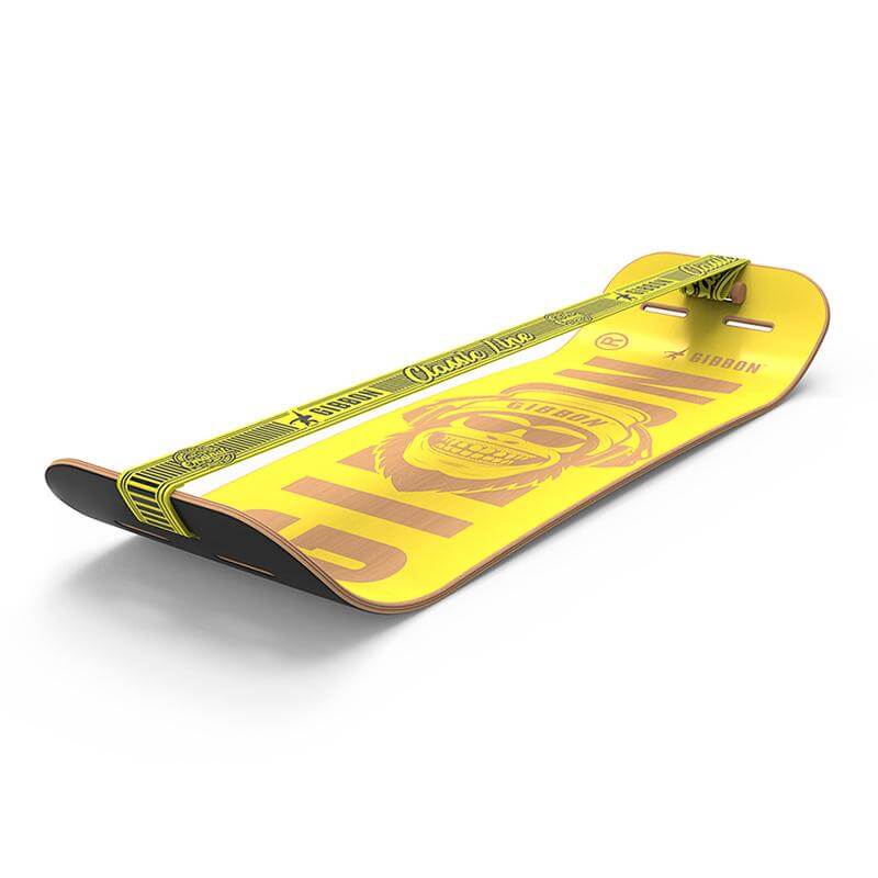 Balancebrett Gibbon Giboard in Gelb im Stil Bonzo Classic