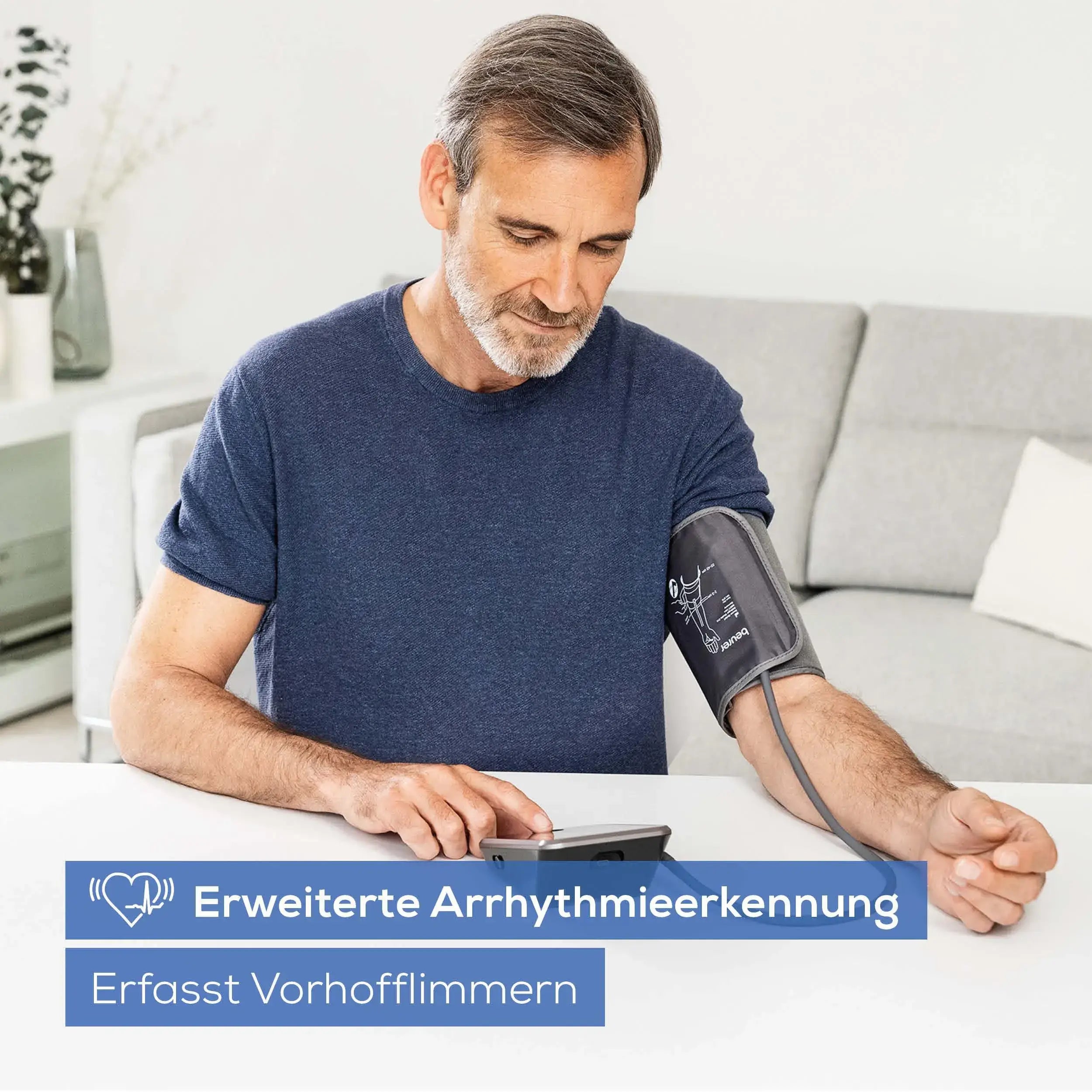 Blutdruckmessgerät Beurer BM 64 mit Arrhythmie-Erkennung