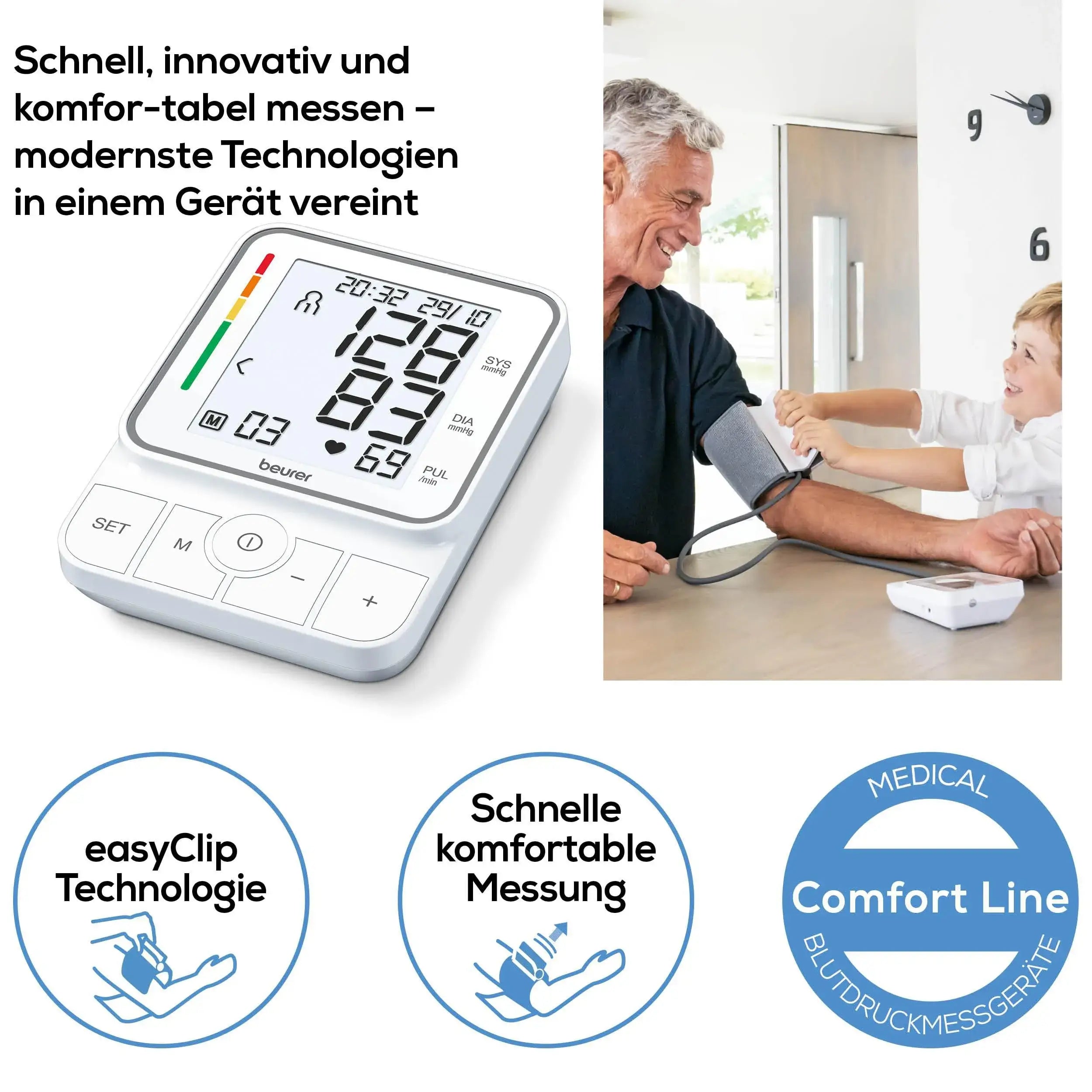 Blutdruckgerät Beurer BM 51 mit modernster Technik