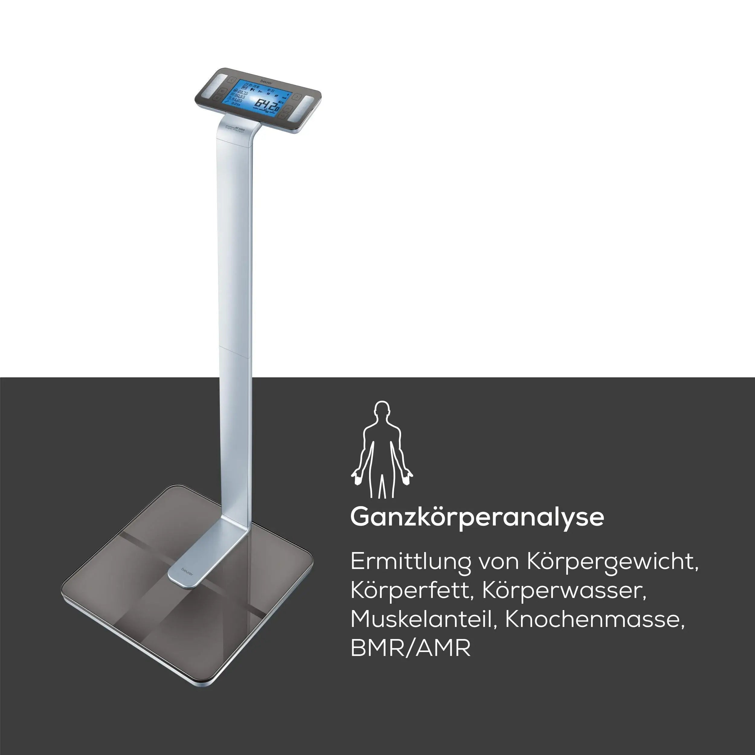 Fettwaage Beurer BF 1000 Super Precision für Ganzkörperanalyse