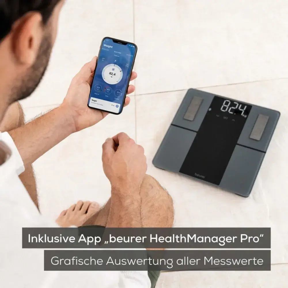 Diagnose-Waage Beurer BF 500 mit App-Verbindung
