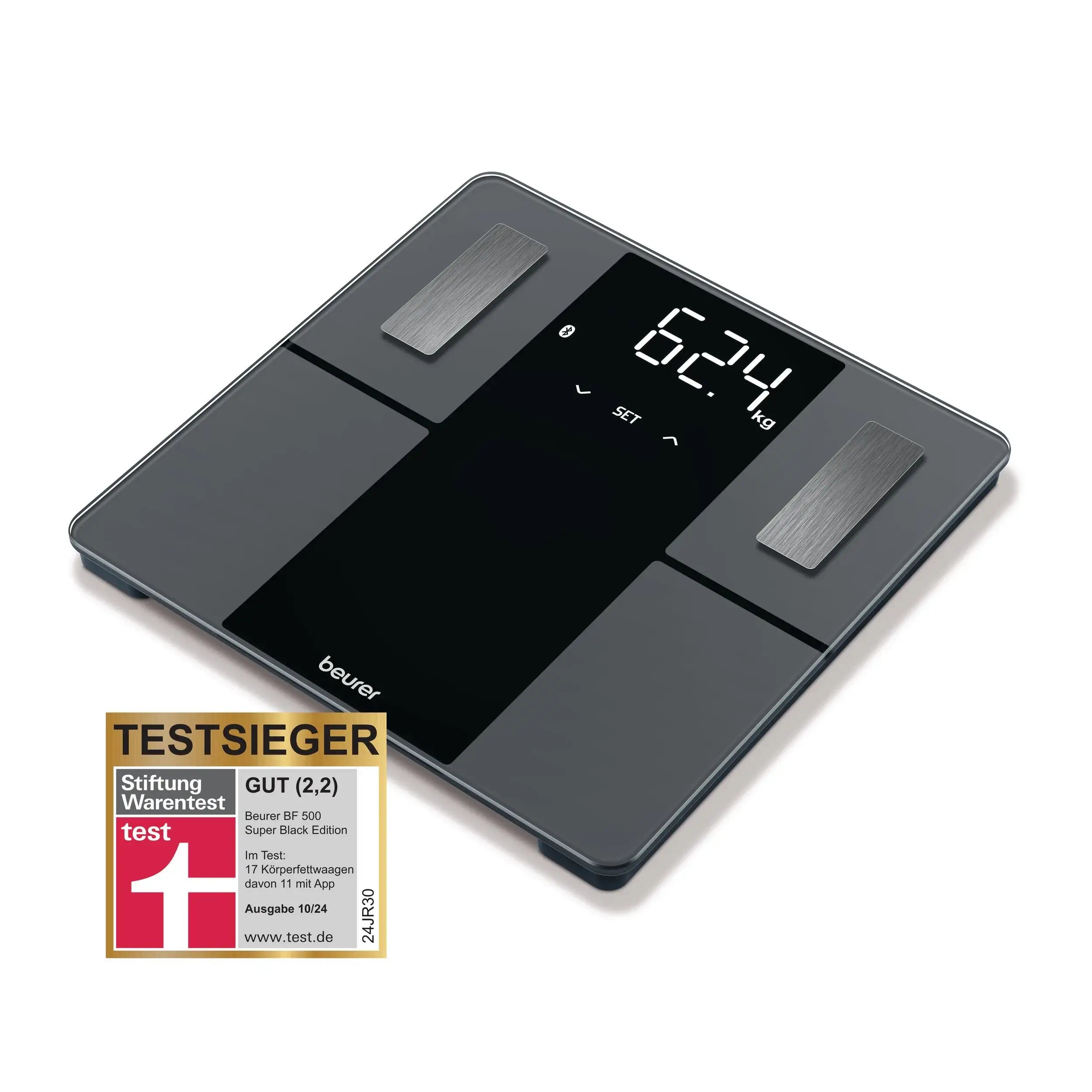 Diagnose-Waage Beurer BF 500 als Testsieger bei Stiftung Warentest