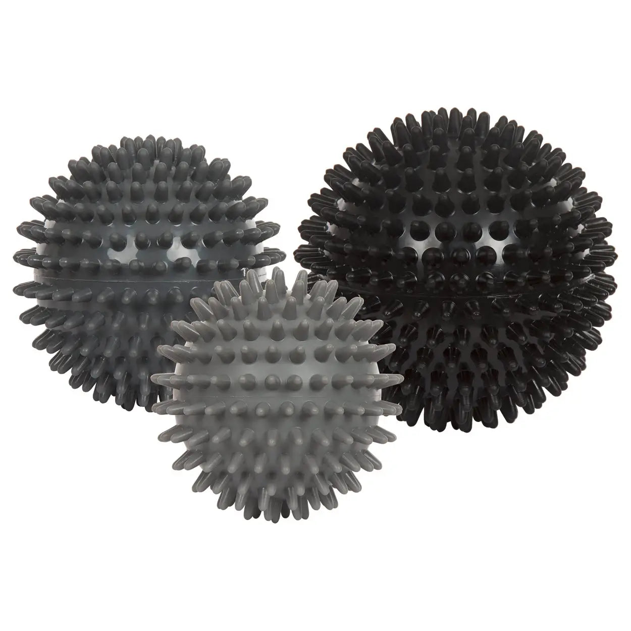 Igel-Ball Sport-Tec Hart als 3er Set mit Schwarz, Anthrazit und Grau