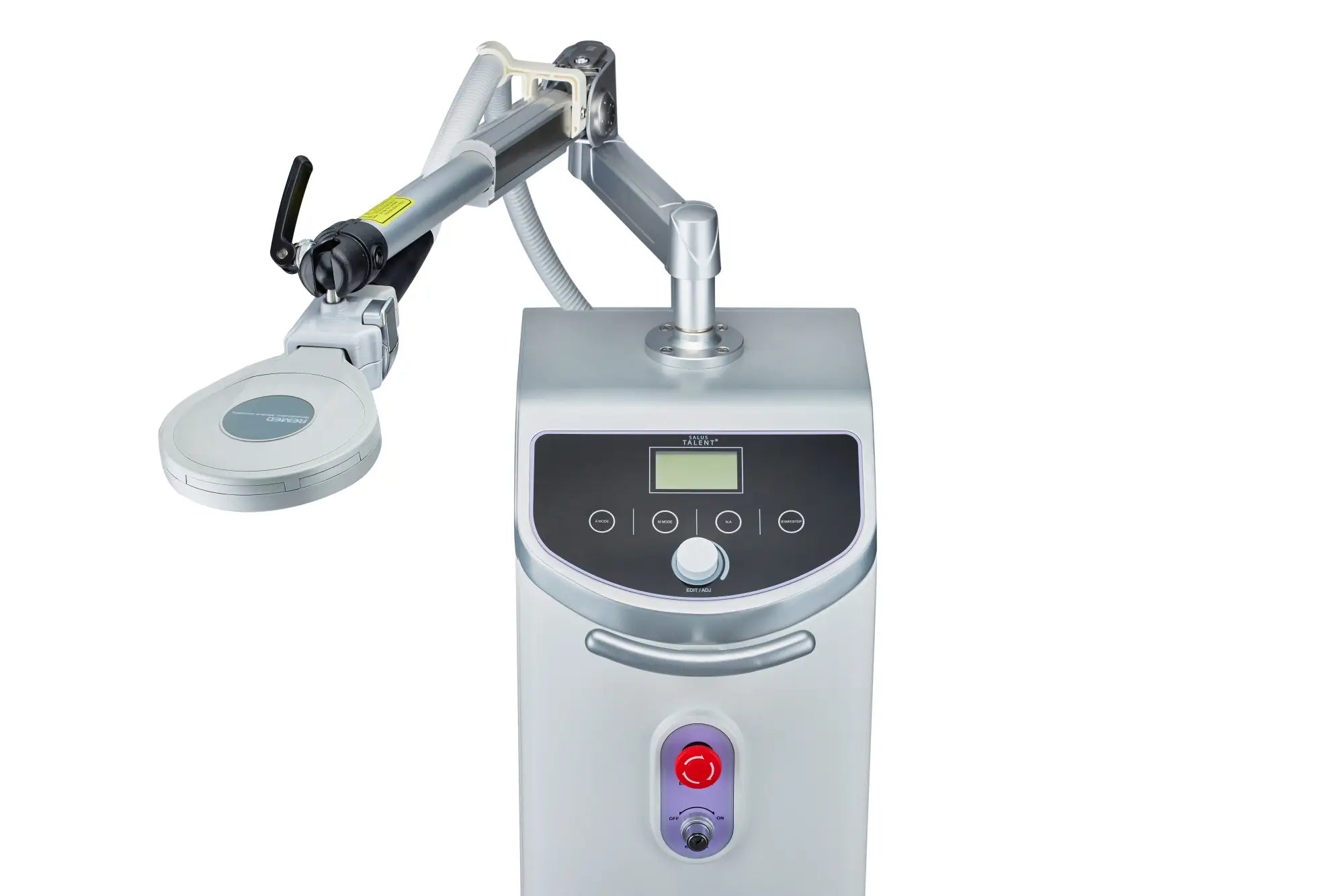 Induktionstherapiegerät Salus Talent A mit Applikator in Frontansicht