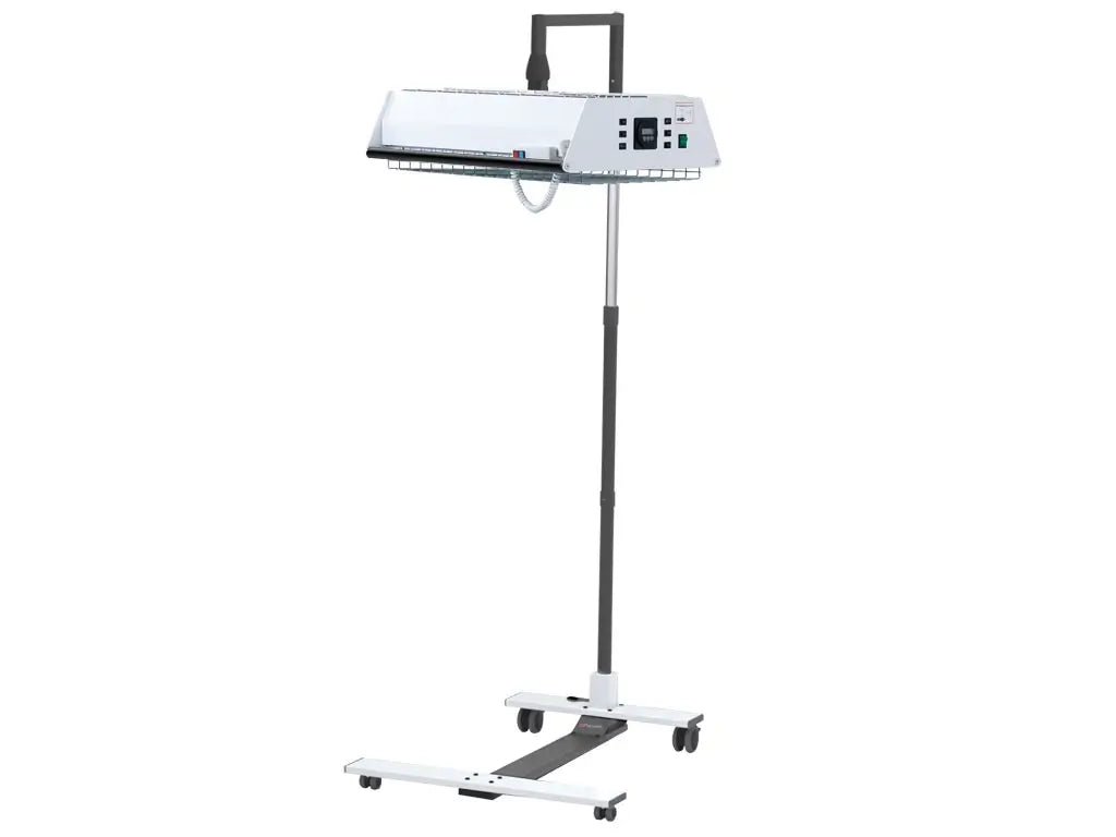 Rotlichtlampe TGS 6 mit großem Stativ