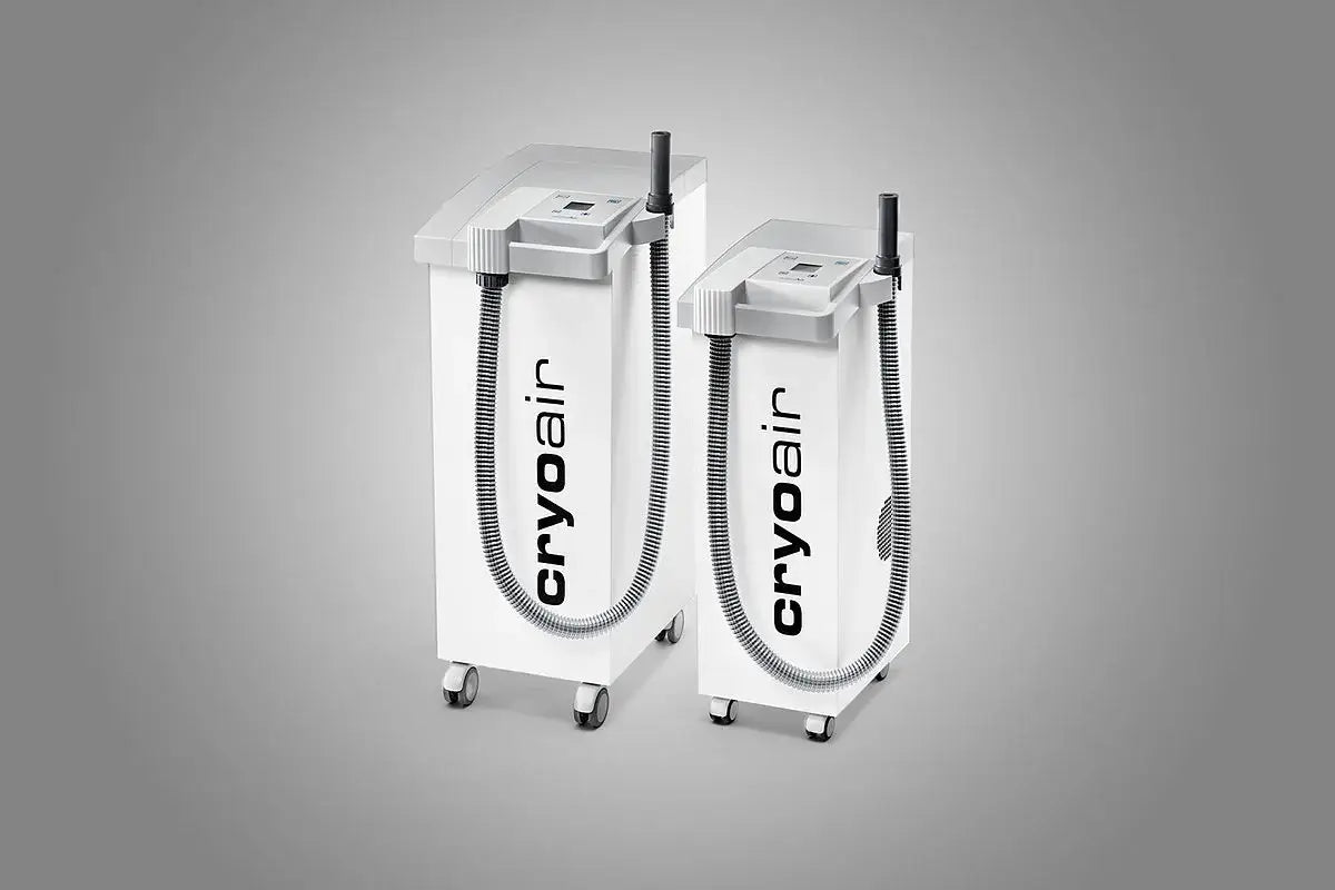 Kaltluftgerät Mecotec Cryoair mit Gerätewagen in zwei Größen