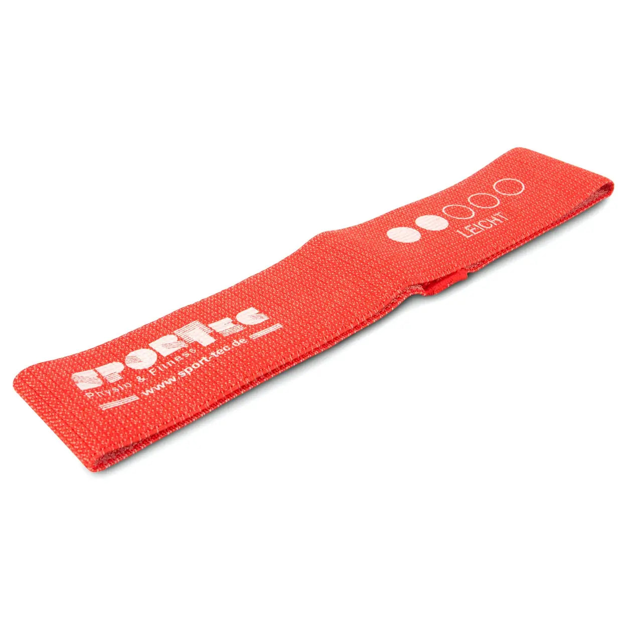 Loopband Sport-Tec Fitness aus Textil in rot