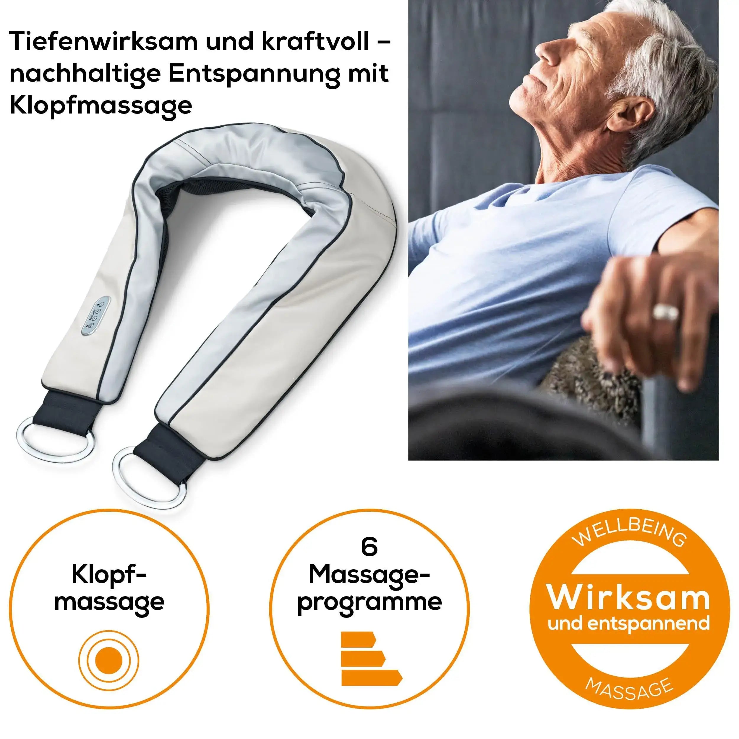 Massage-Gürtel Beurer MG 150 für Klopfmassage