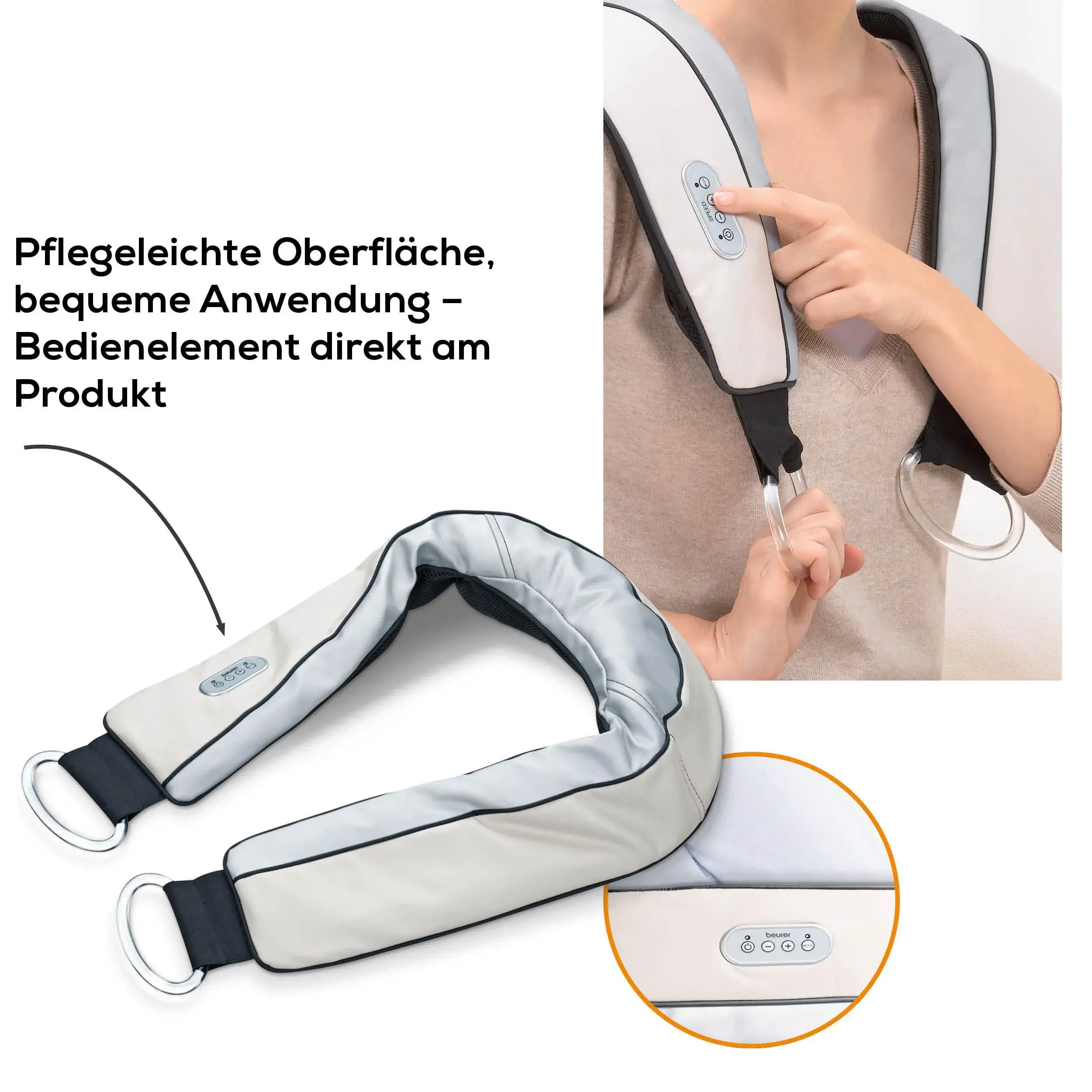Massage-Gürtel Beurer MG 150 mit pflegeleichter Oberfläche