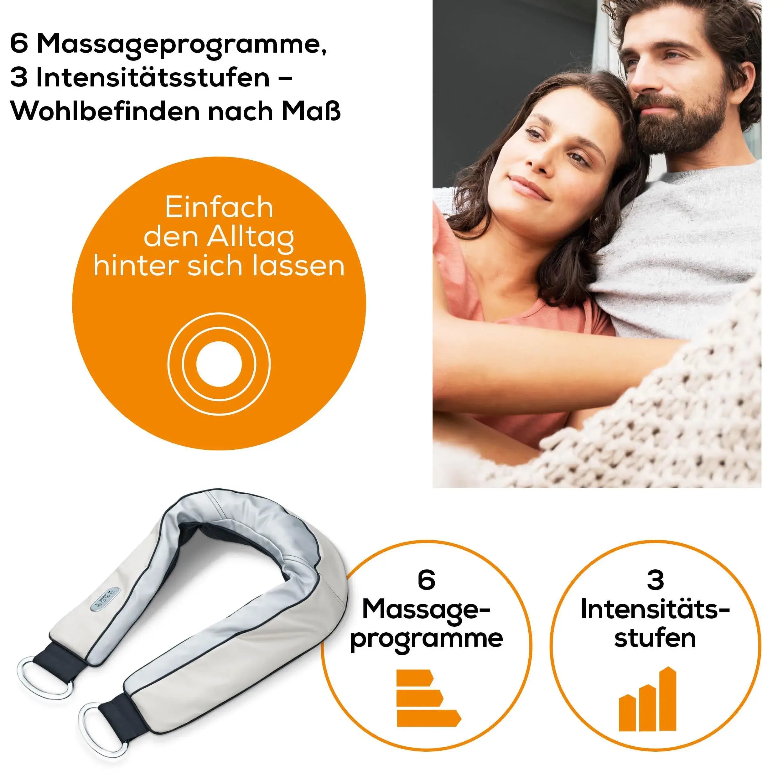 Massage-Gürtel Beurer MG 150 mit 6 Massageprogrammen