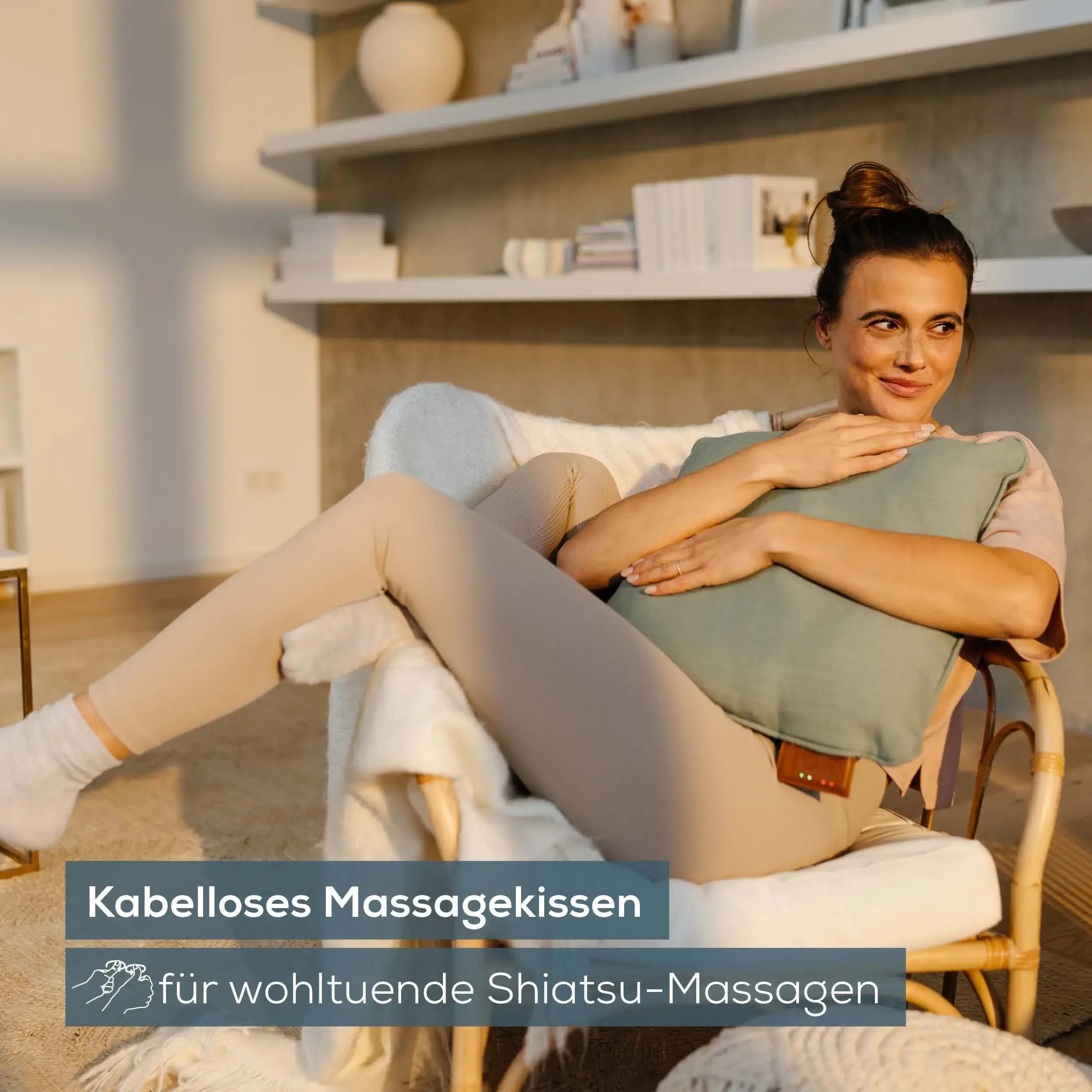Kabelloses Thermo-Massagekissen Beurer MG 139