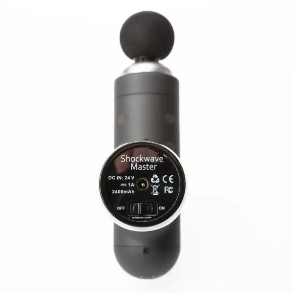 Schalter der Faszienmassagepistole Shockwave Master 2.0