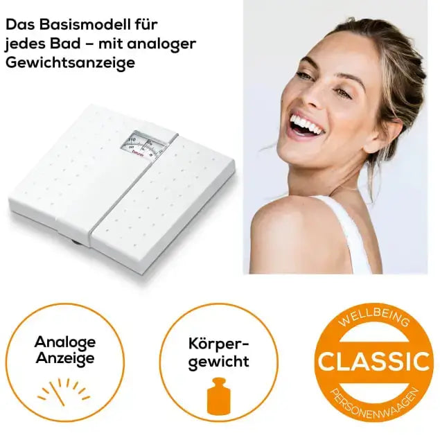 Vorteile der mechanischen Personenwaage Beurer MS 01