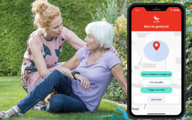 Notfallarmband Beurer EC 70 SafePlus mit Kontaktierung des Notfallkontaktes