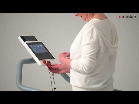 Videovorstellung des Notfall-Stoppsystems vom Laufband Reha-Line sprint SE