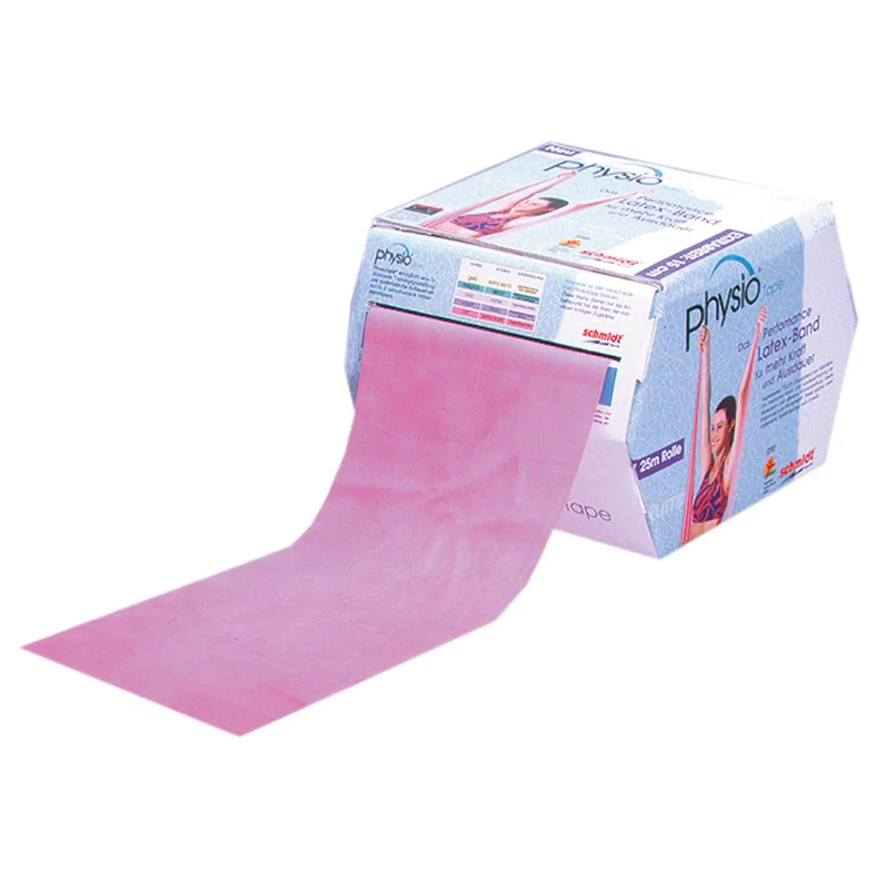 Therapieband Sport-Tec Physio-Band in Rosa aus Ausziehverpackung