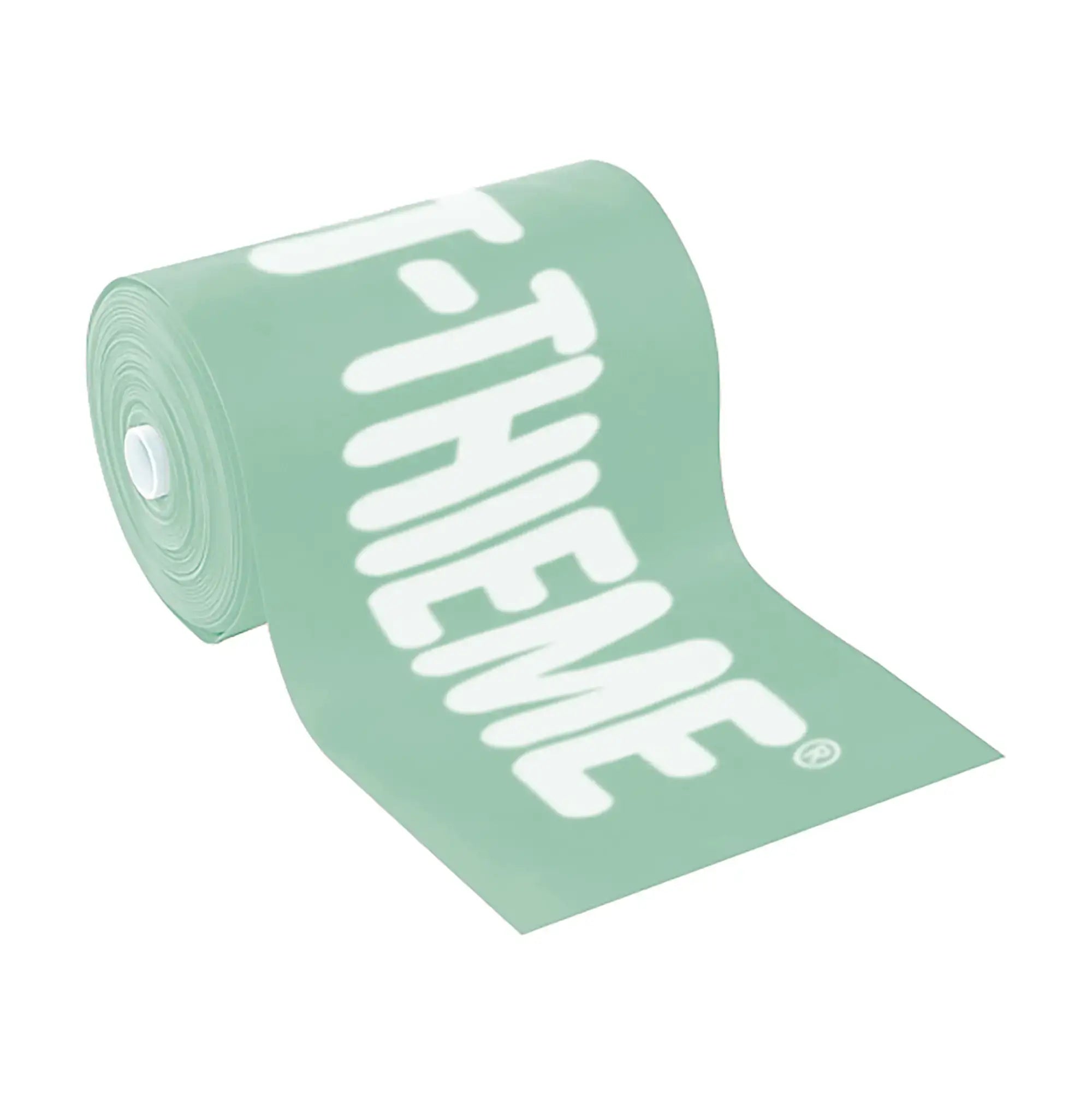 Therapieband Sport-Thieme 150 in Grün mit Markenbeschriftung