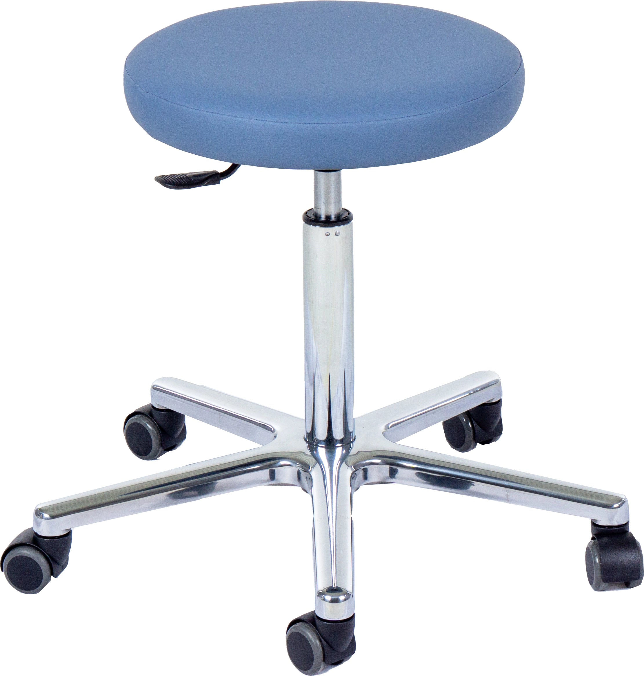 Praxishocker in blau