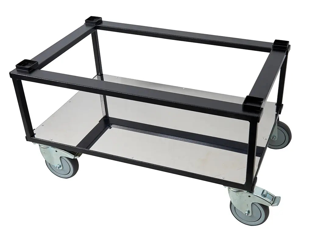 Untergestell Heuser WB-16-130 für Wasserbäder mit Rollen