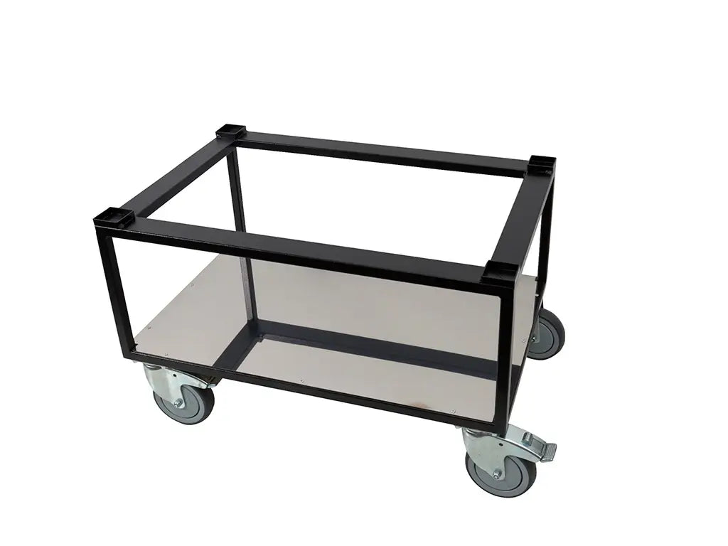 Untergestell Heuser WB-8-90 für Wasserbäder mit Rollen