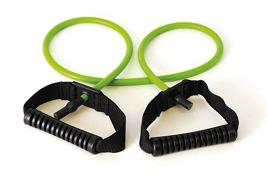Tube-Band Fit Tube mit Griffen in Grün