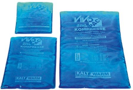 Kalt- & Warm-Kompresse VIVO Pack in drei verschiedenen Größen