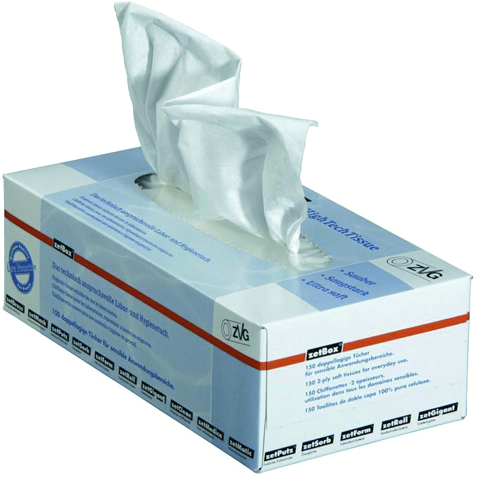 Papierhandtücher ZVG Multizell® in zetBox® Ausziehverpackung