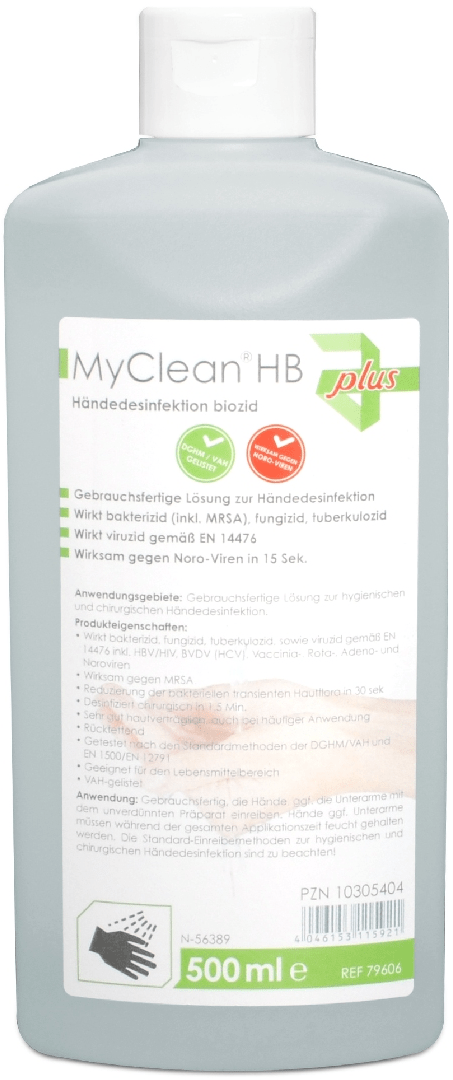 Händedesinfektion MaiMed® MyClean HB in 500ml Flasche