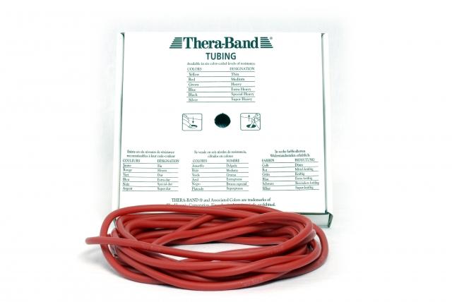 Theraband Tubing Länge 7,5 m in Rot