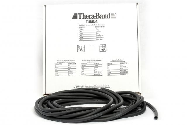 Theraband Tubing Länge 7,5 m in Schwarz