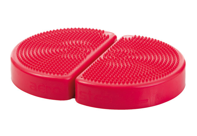 Balance-Trainingsgerät AERO-STEP® mit Noppen in rot