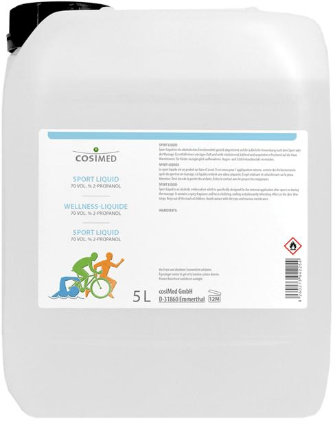 Einreibung cosiMed Sport-Liquid als 5l Kanister