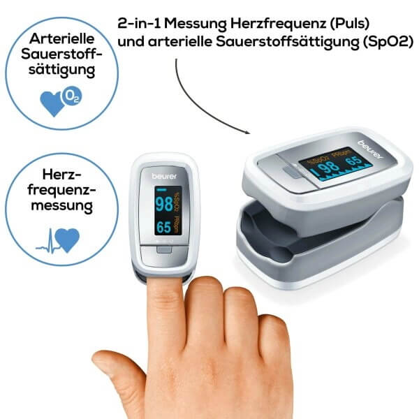 Pulsoximeter PO 30 für 2-in-1-Messung