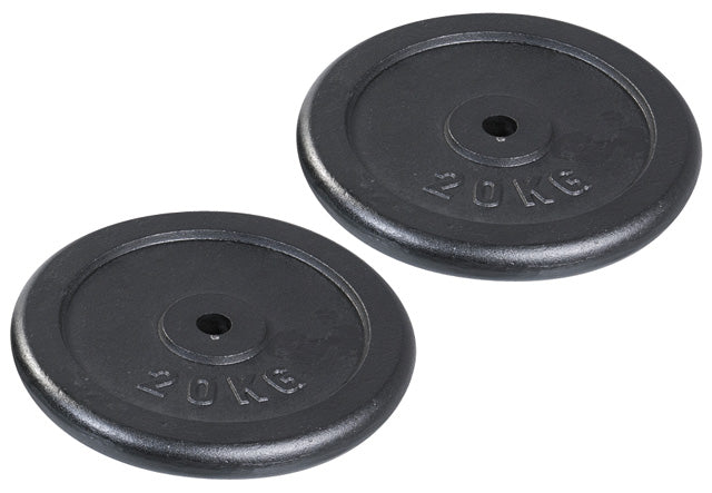 Zwei Hantelscheiben SVG 30 mm 20 kg