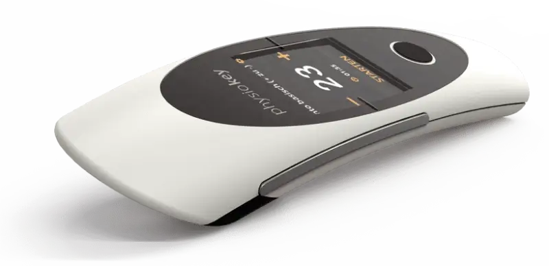 Bioadaptives Impulsbehandlungsgerät physiokey flachliegend