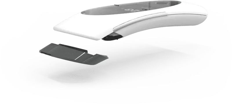 Bioadaptives Impulsbehandlungsgerät physiokey mit Wechselkopf