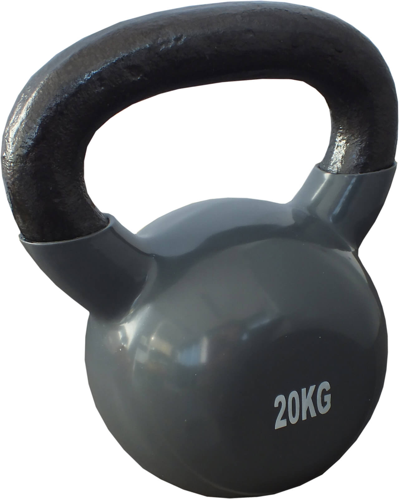 Kettlebell Mambo mit Griff 20 kg in grau