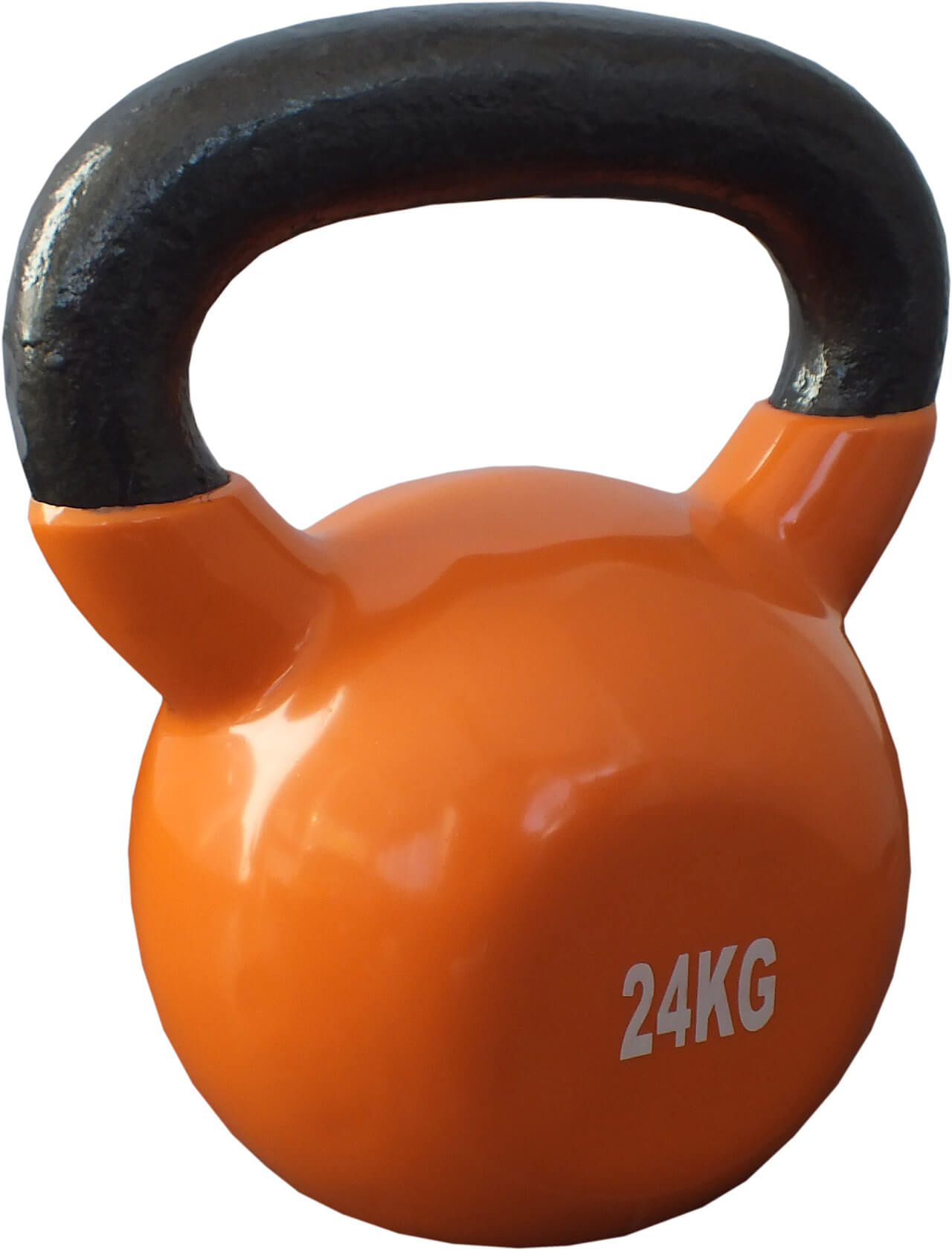 Kettlebell Mambo mit Griff 24 kg in orange