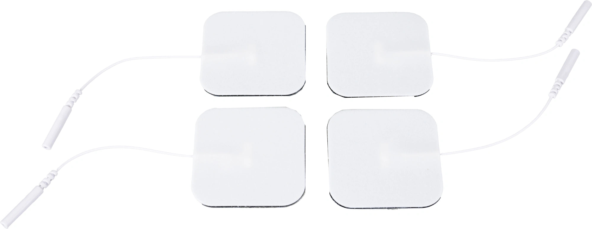 Vier Klebeelektroden BTL quadratisch 50x50mm