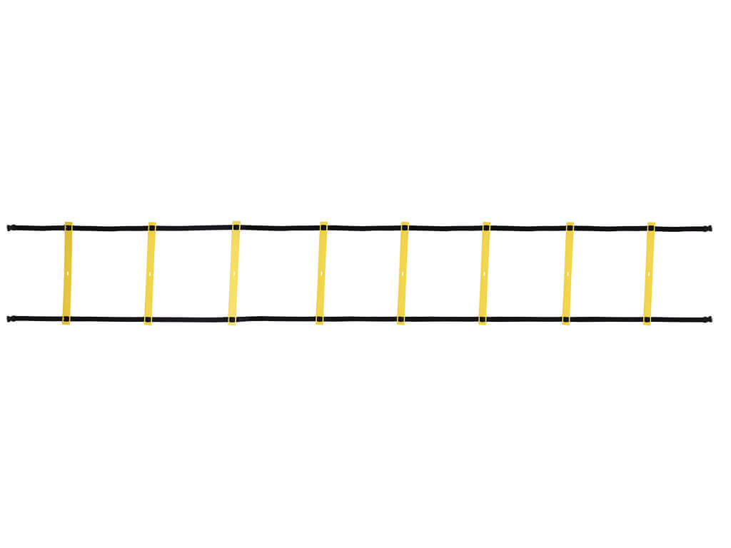 Flache Koordinationsleiter SVG Länge 4m mit 8 Sprossen