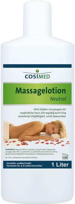 Massagelotion cosiMed Neutral in 500ml Spenderflasche