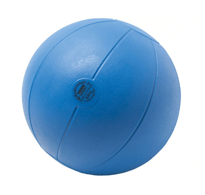 Medizinball TOGU in blau mit 28 cm Durchmesser