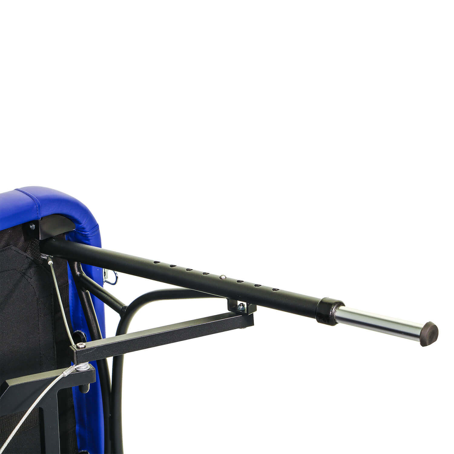 Fuß der mobilen Massagebank VOYAGE in Detailansicht