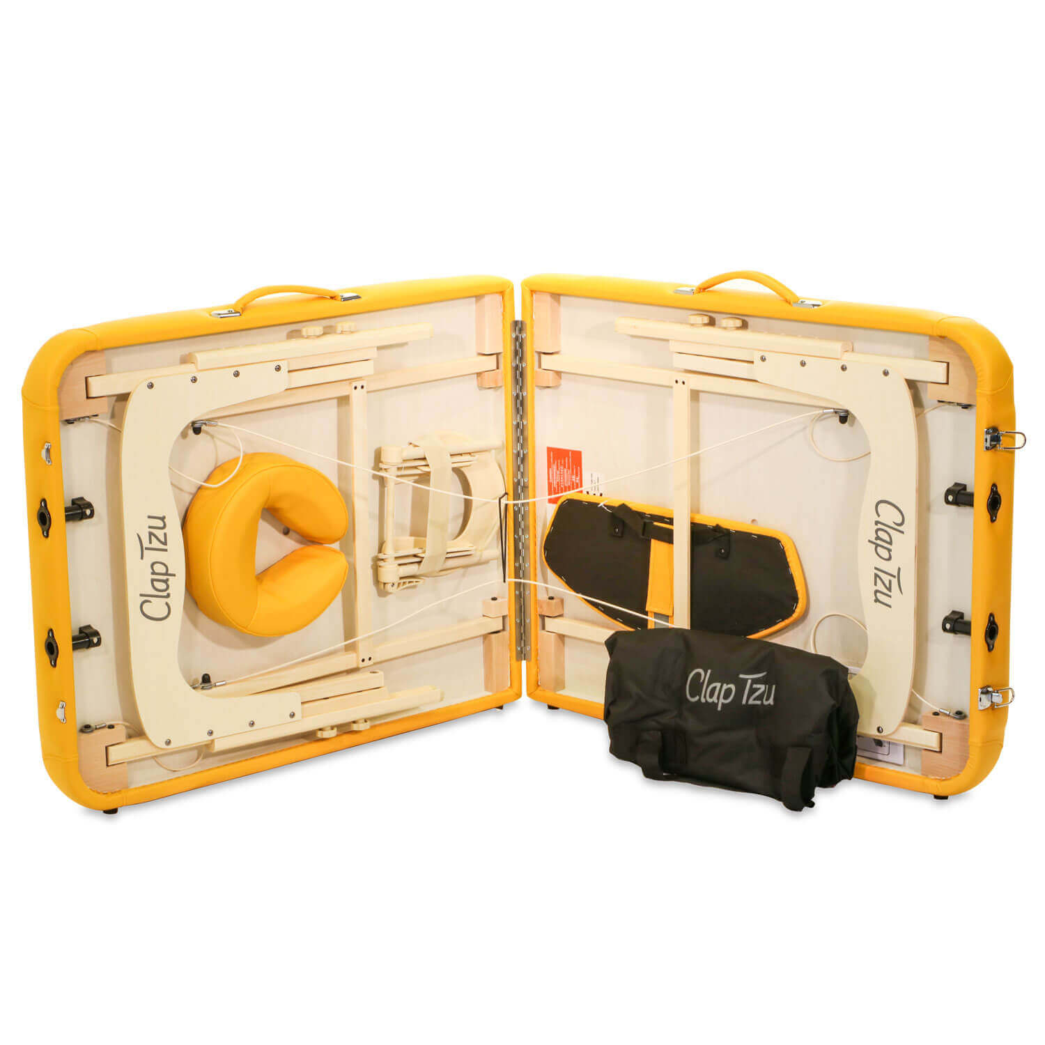 Mobile Massageliege CLASSIC Pro 2-teilig zusammengeklappt